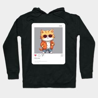 Influencer Cat Hoodie